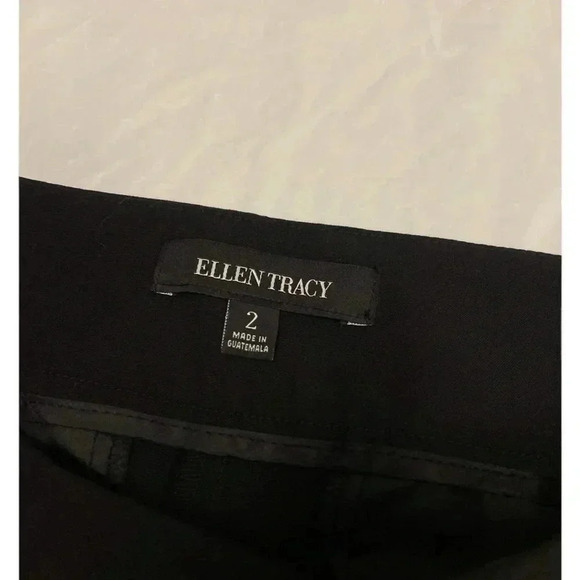 Ellen Tracy Black Dress Pants  Slacks Trousers Size 2 - Picture 12 of 14
